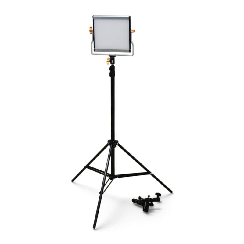 【中古】NEEWER パネルライト NL480 スタンド付き 3200-5600K 480LED 調光 ブラック 撮影機材 配信 照明 中古オフィス家電 KK22579