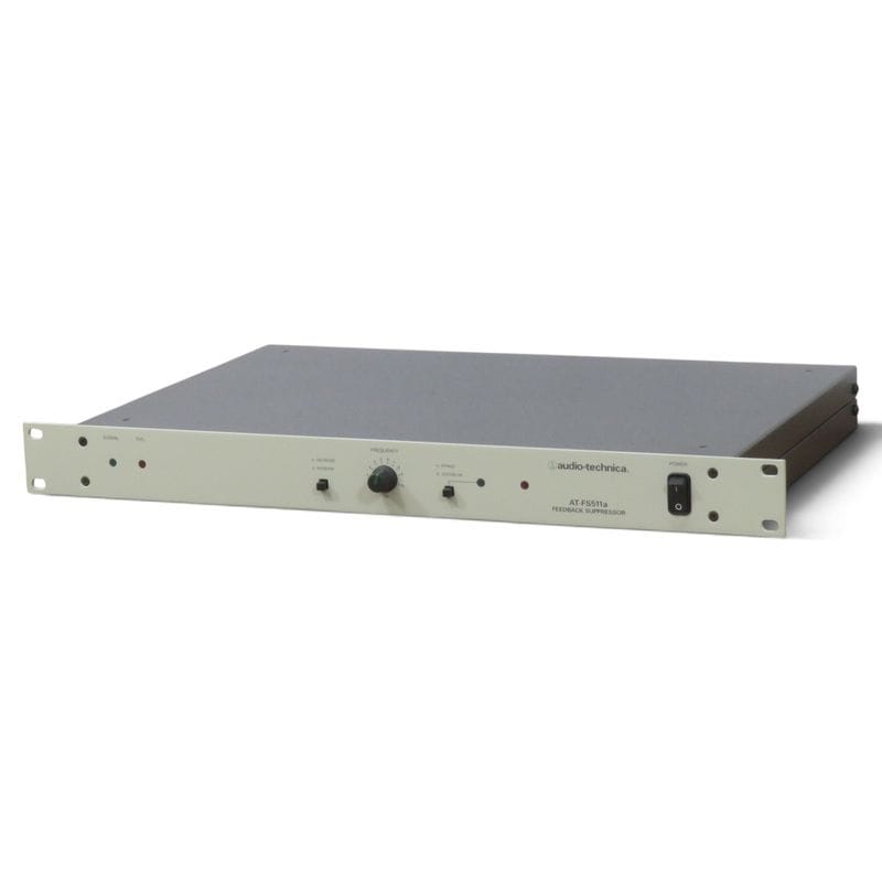 【中古】オーディオテクニカ フィードバックサプレッサー AT-FS511a グレー ハウリング抑制 ノッチフィルター 周波数調整 中古オフィス家具 AG22622-2