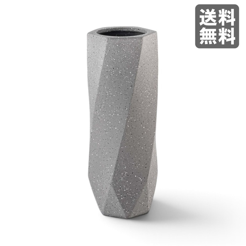 【新品】傘立て グレー 陶器 16cm幅 玄関収納 おしゃれ　BR002-003363　｜オフィス家具のビックリユース