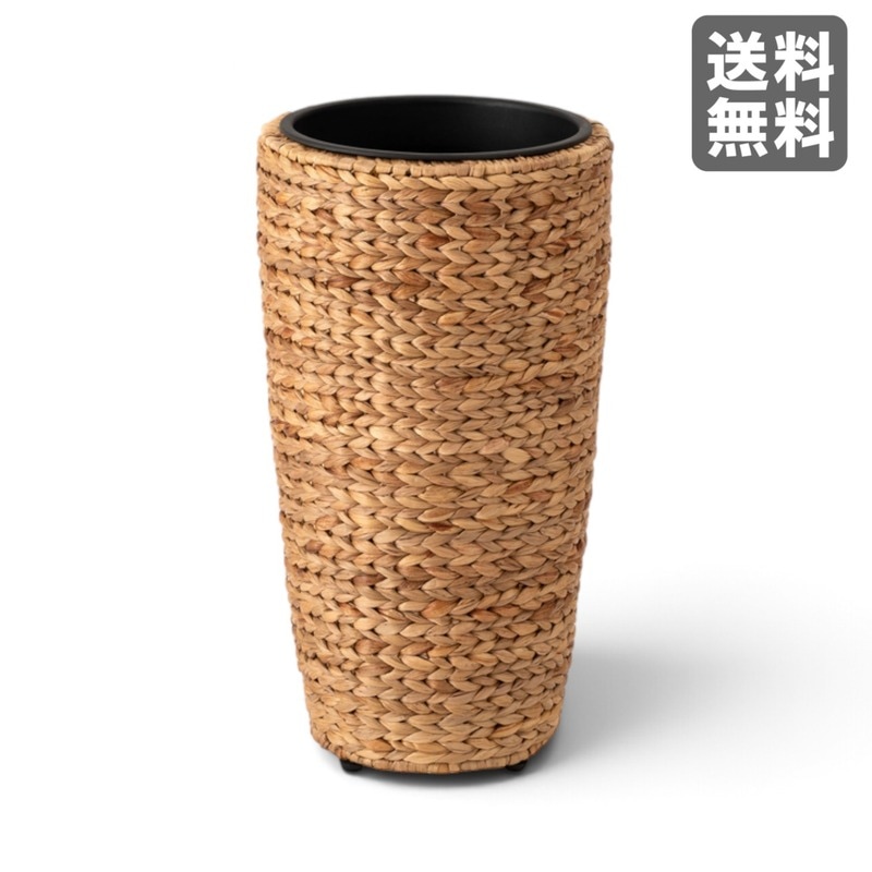 新品】プランターハイタイプ 30cm幅 観葉植物 鉢カバー アジアン BR002