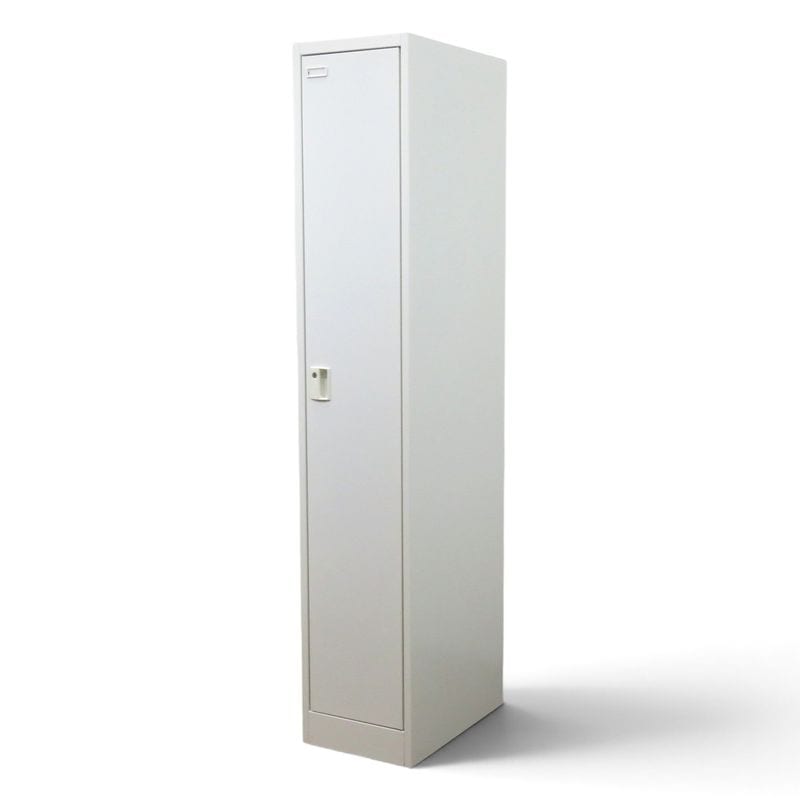【中古】オカムラ 1用ロッカー 4571FBZ75 ホワイト 鏡 網棚 中古オフィス家具 AG22657