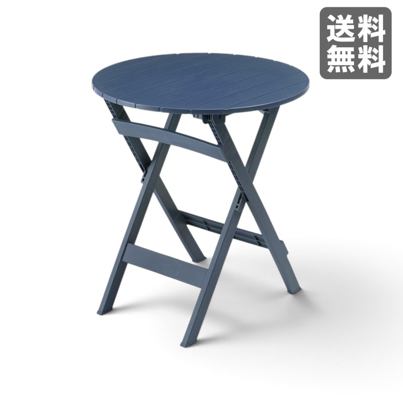 新品】折りたたみ式テーブル レッド ABS樹脂 62cm幅 アウトドア 省