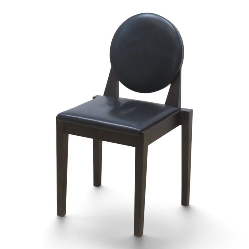 【中古】カッシーナ・イクスシー ダイニングチェア THEOREM ブラック モダンチェア デザイナーズ家具 中古オフィス家具 KK22696