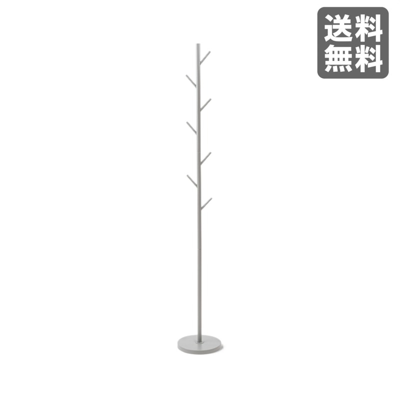 【新品】ハンガー グレー スチール 26cm幅 ポールハンガー 玄関収納 スリム　BR002-001874　｜オフィス家具のビックリユース