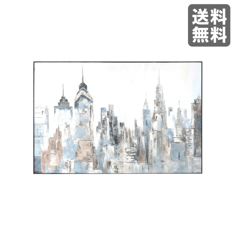 【新品】アートパネル 油絵風 風景 60cm幅 壁掛け リビング おしゃれ　BR002-003130　｜オフィス家具のビックリユース