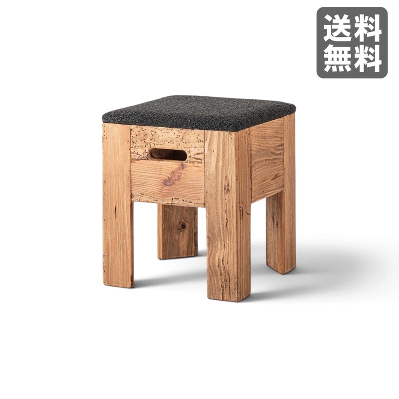 スツール オレンジ 幅450mm 丸椅子 オットマン いす 椅子 会議 サイド