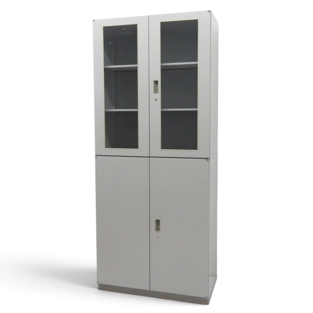 中古】コクヨ 軽量スチールラック ホワイト W1815 D615 H2100 収納棚