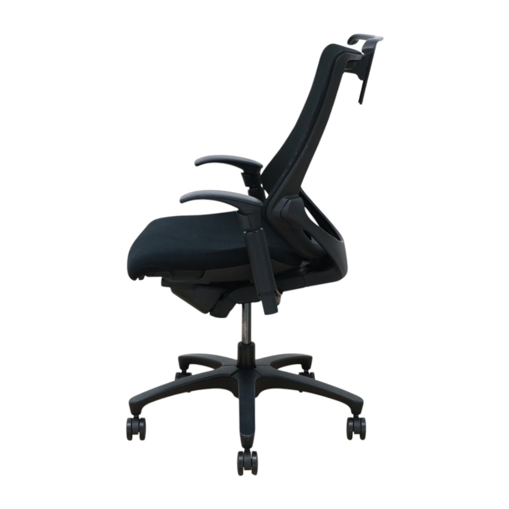 中古】イトーキ 肘付きオフィスチェア エフチェア KF-370JAHT1T1T2