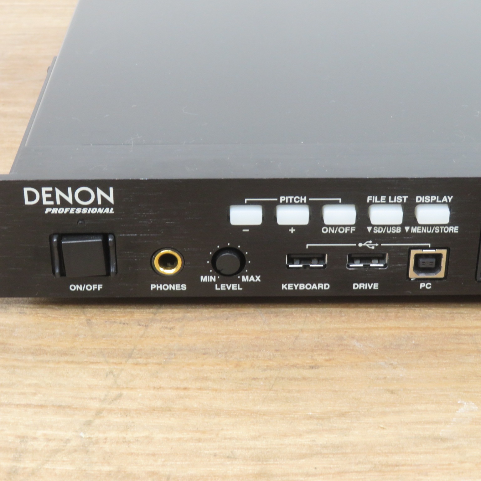 中古】DENON ソリッドステートレコーダー DN-F650R ブラック 1Uラック
