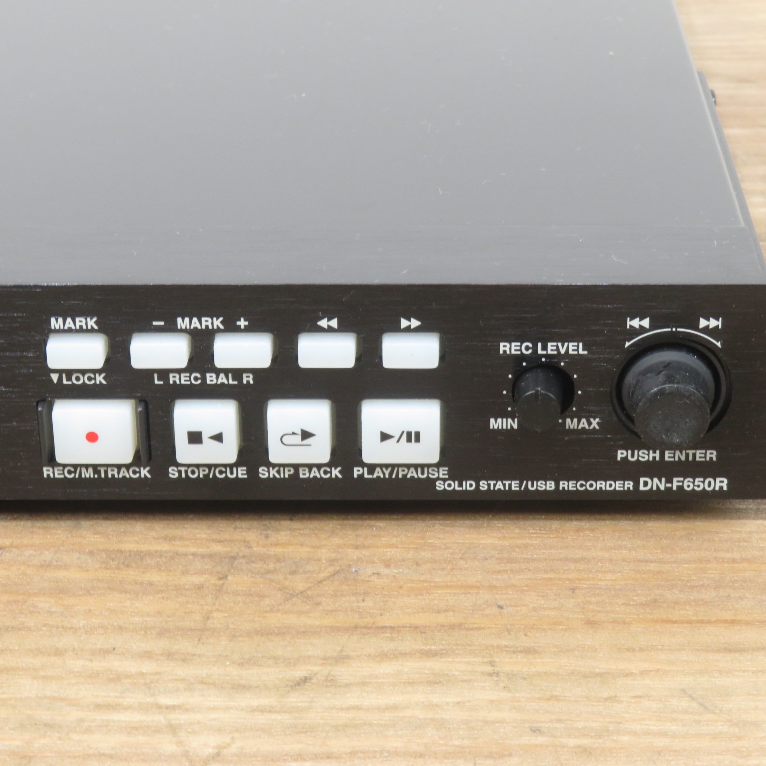 中古】DENON ソリッドステートレコーダー DN-F650R ブラック 1Uラック