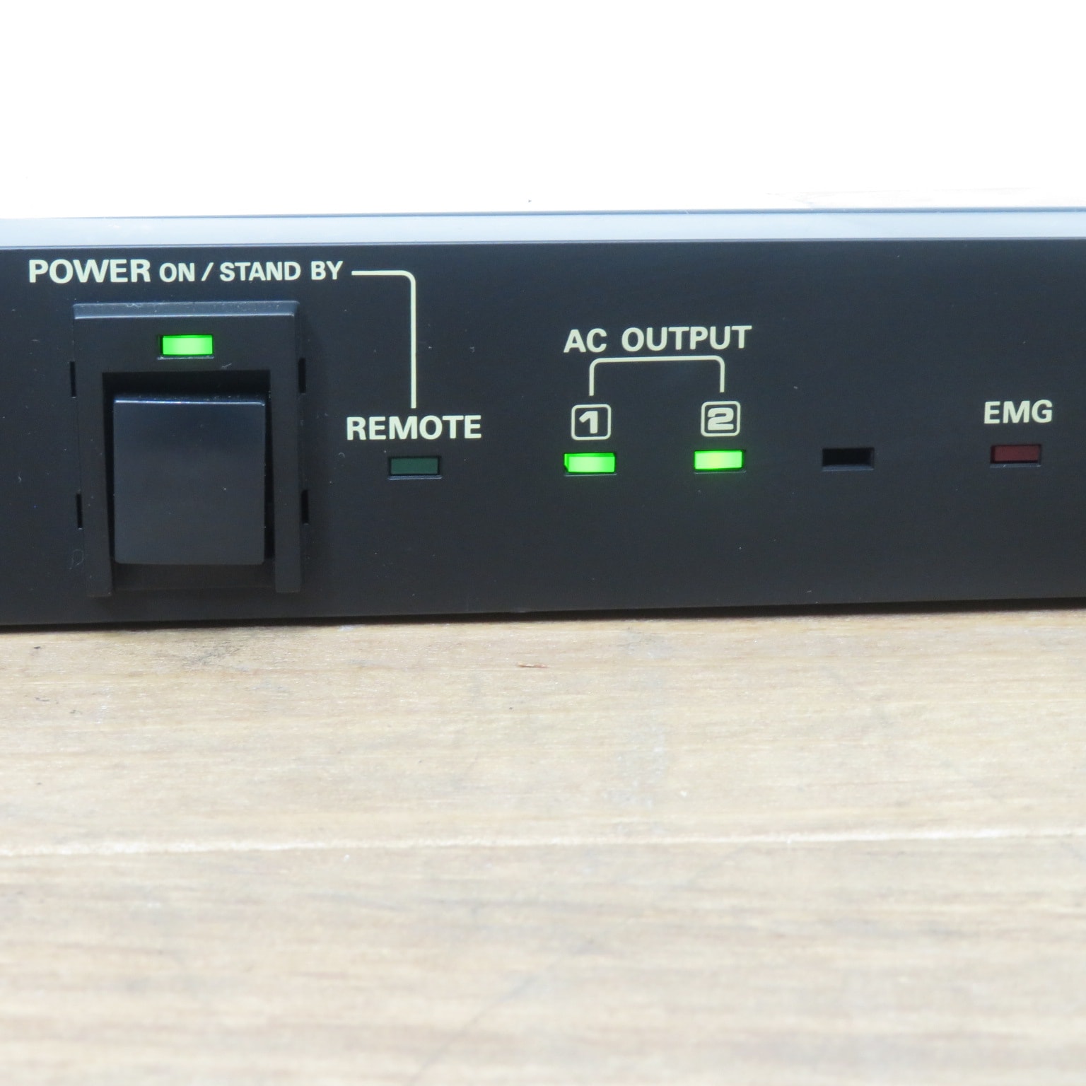 中古】パナソニック 電源制御ユニット RAMSA WU-L61 ブラック 9系統