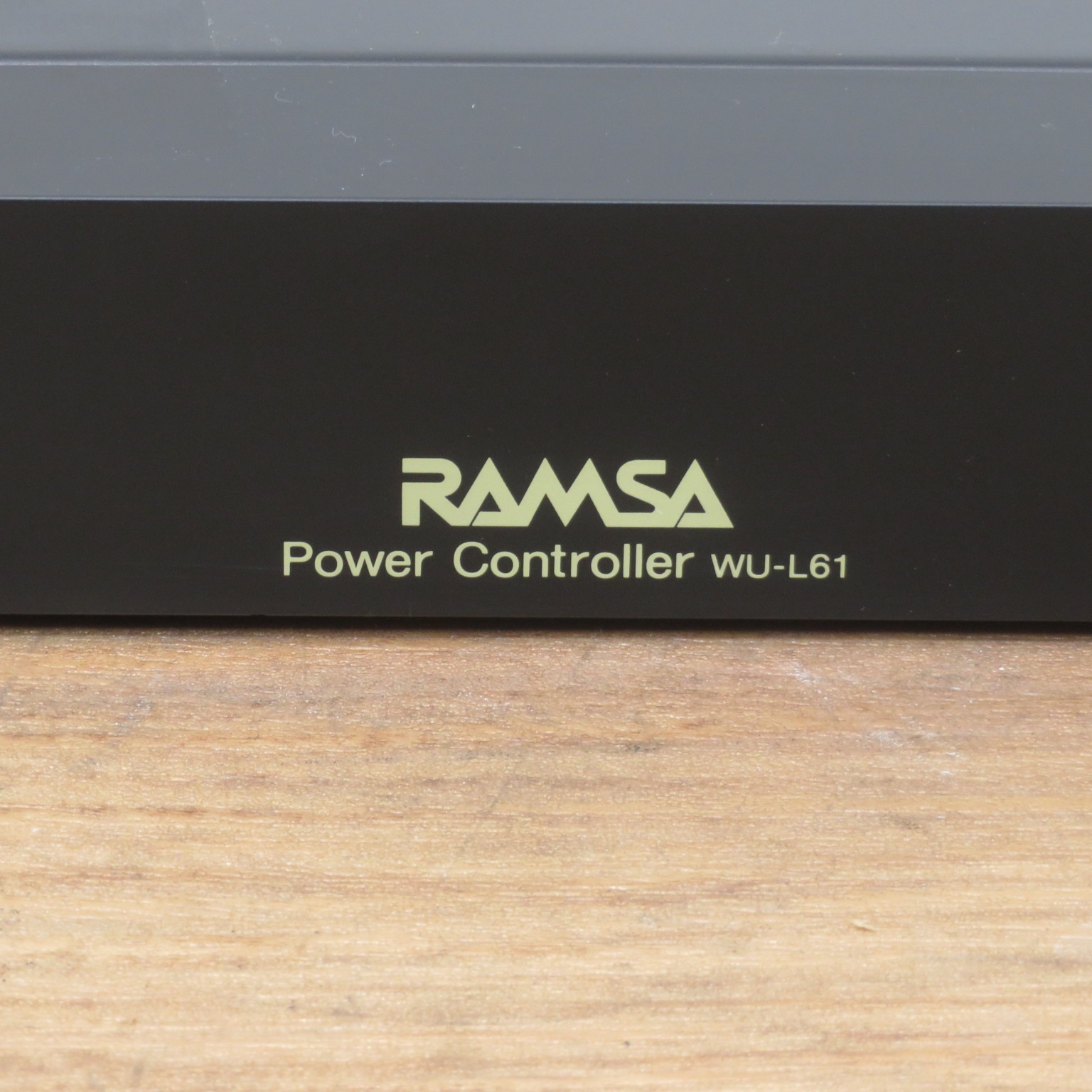 中古】パナソニック 電源制御ユニット RAMSA WU-L61 ブラック 9系統