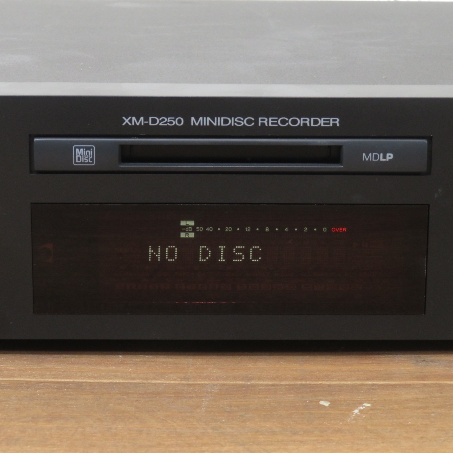 中古】ビクター MDレコーダー XM-D250 ブラック ピッチコントロール 長