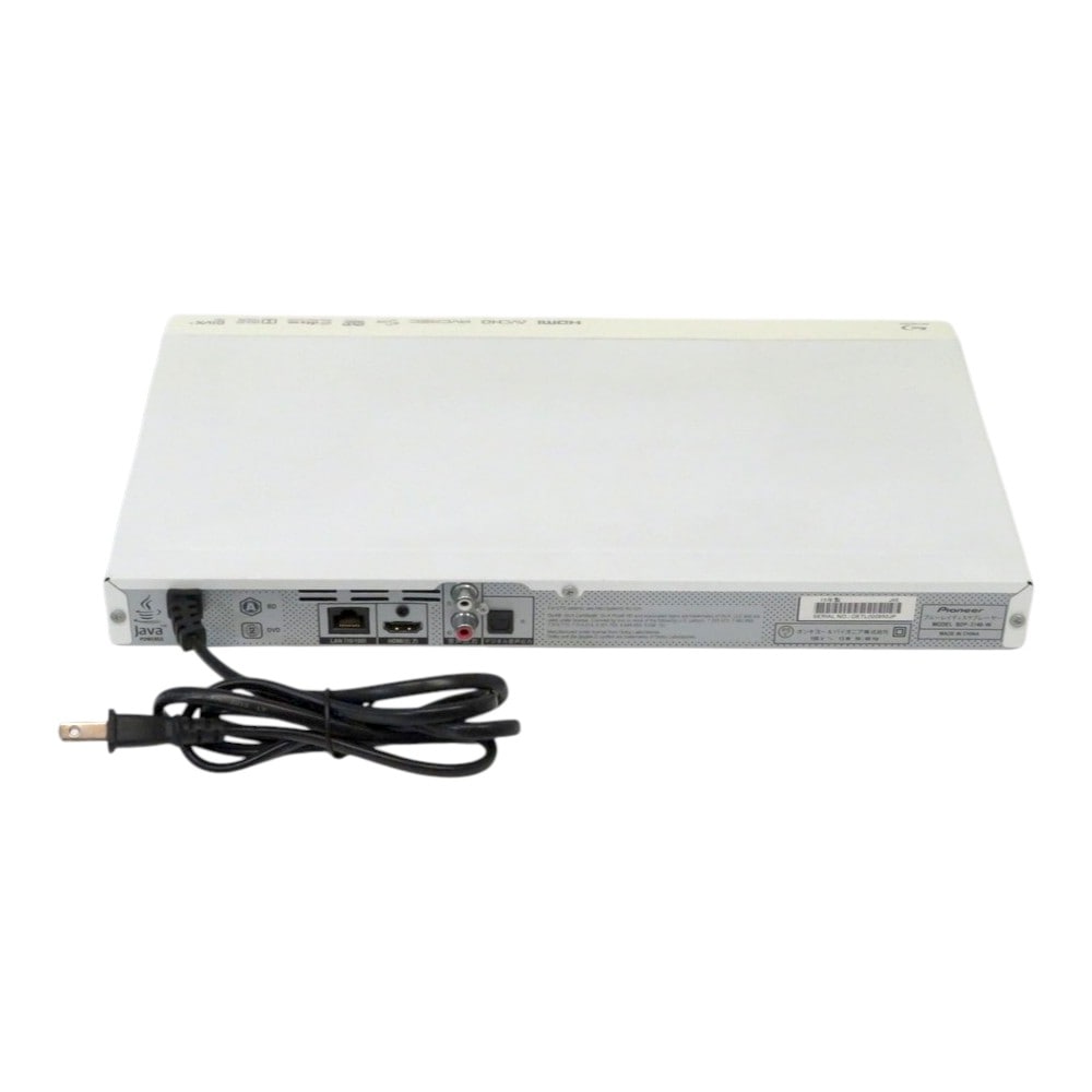 中古】Pioneer BDP-3140-W ブルーレイプレーヤー ホワイト ブルーレイ