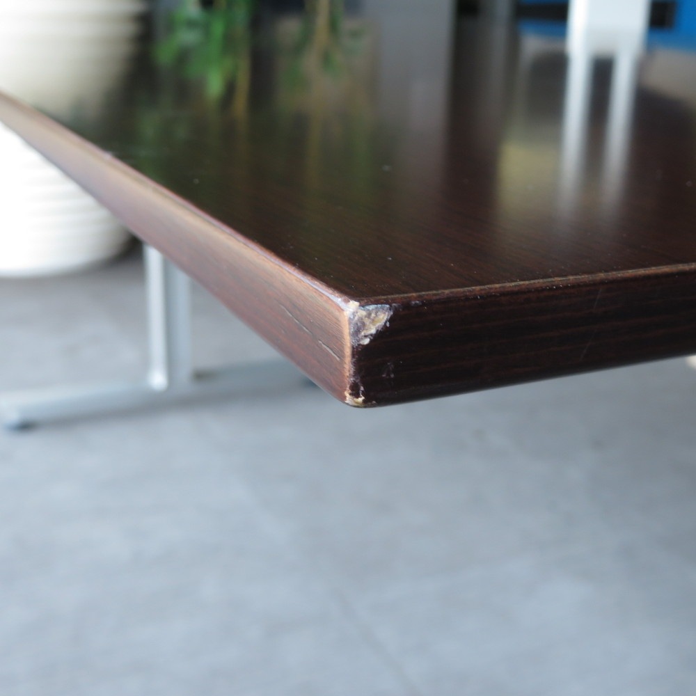 イトーキ ITOKI ミーティングテーブル キャスター付波型デザイン 木目調 イトーキ ITOKI ミーティングテーブル キャスター付波型デザイン