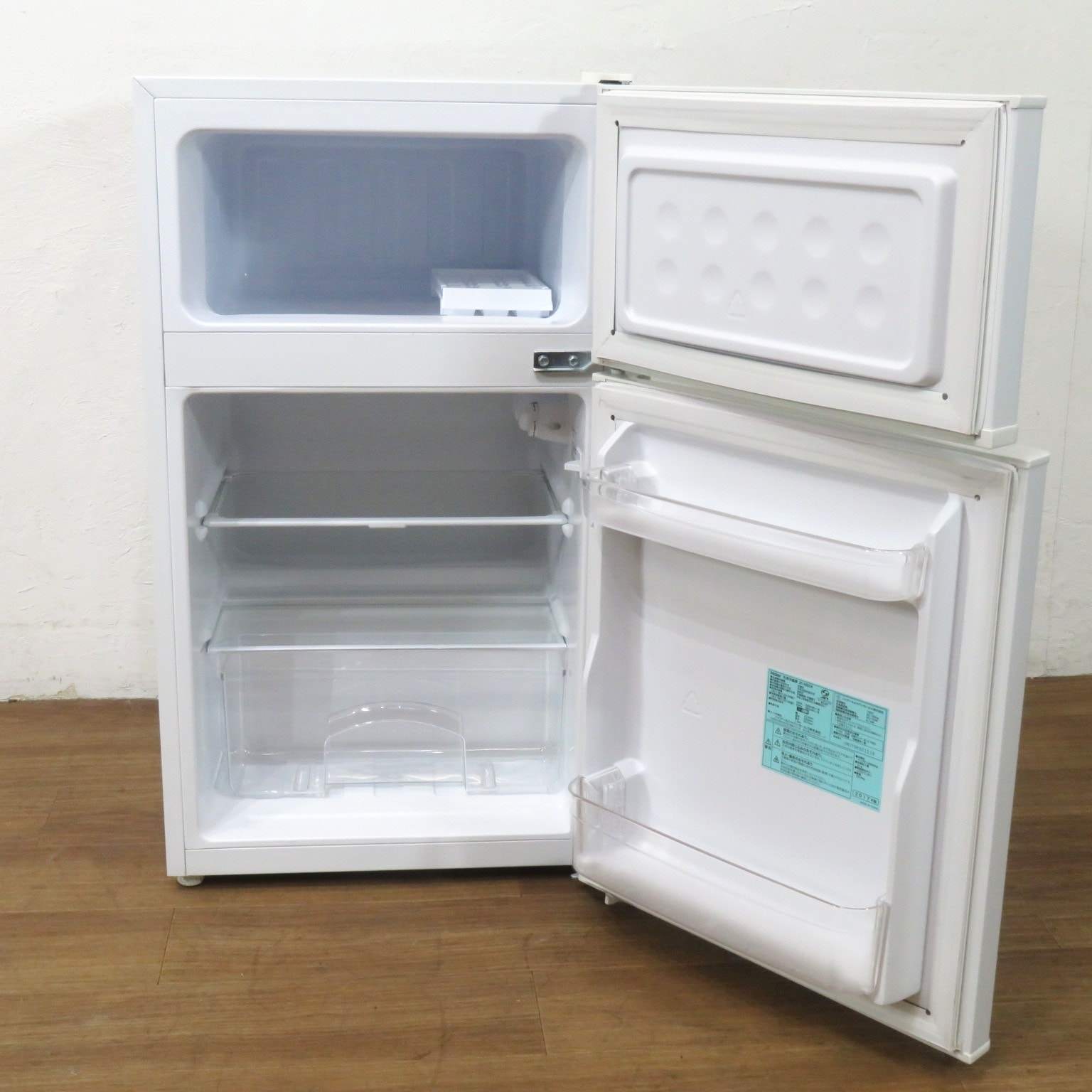 中古】ハイアール 冷蔵庫 JR-N85A ホワイト 85L 右開き 2ドア 中古