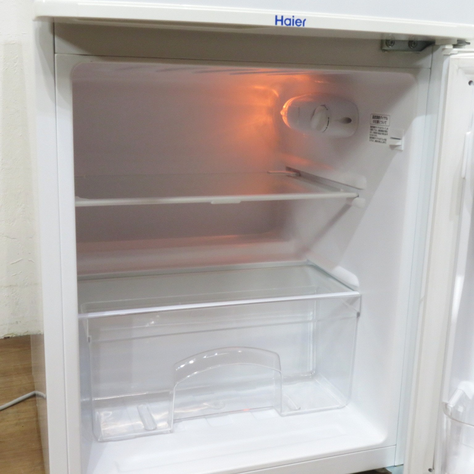 中古】ハイアール 冷蔵庫 JR-N85A ホワイト 85L 右開き 2ドア 中古