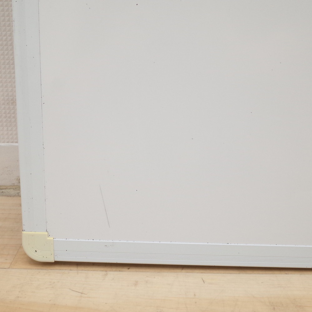 中古】プラス 壁掛けホワイトボード WB-360M 片面用 W1800×H900 白板