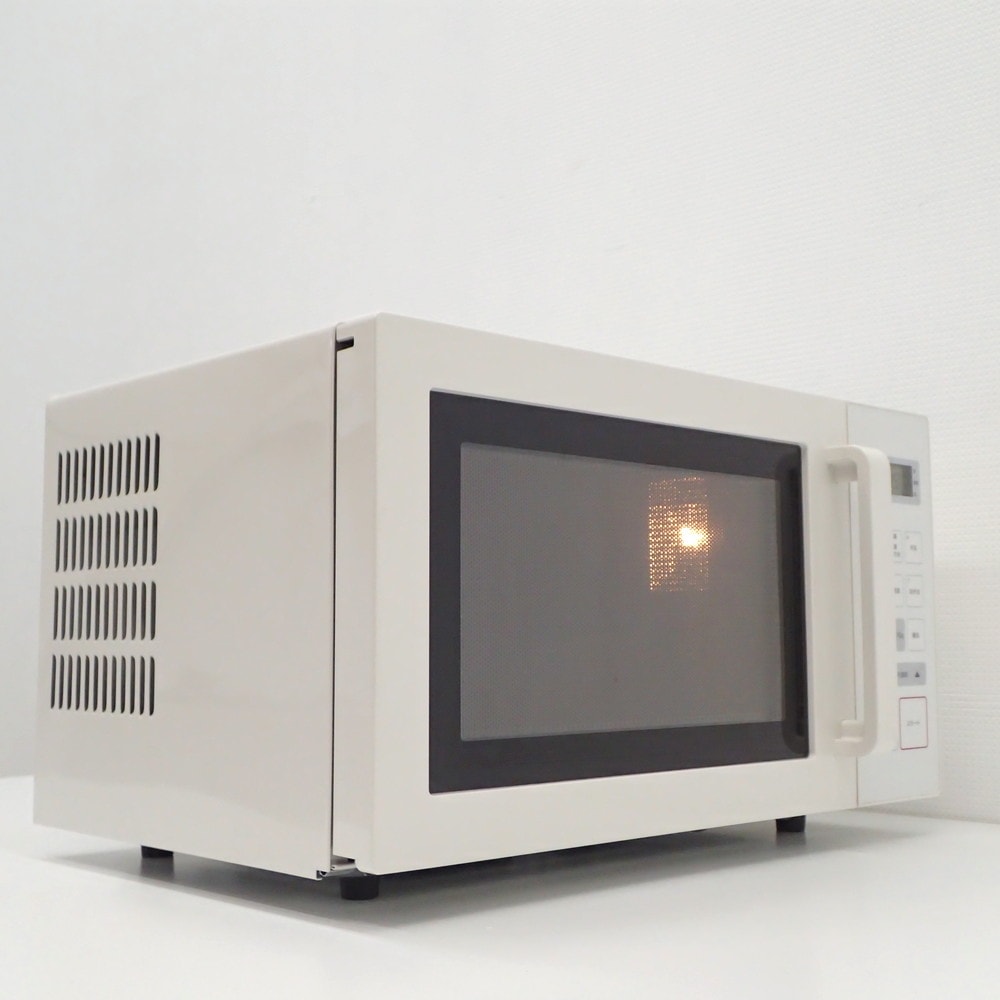 無印良品 電子レンジ 500W MO-MJ19A ターンテーブル 単機能