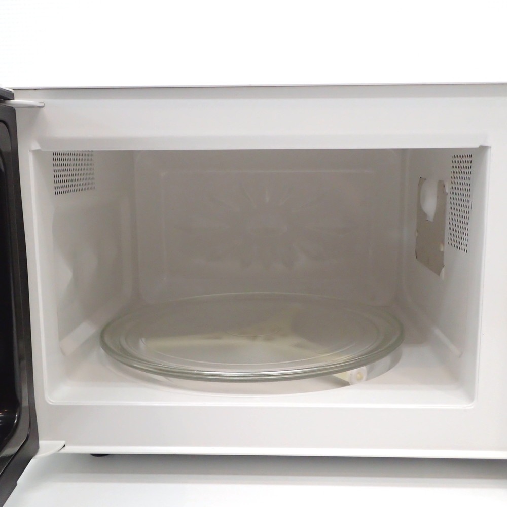 【中古品】無印良品 電子レンジ　 2019年製　ホワイト　白 中古品】無印良品 電子レンジ 2019年製 ホワイト 白