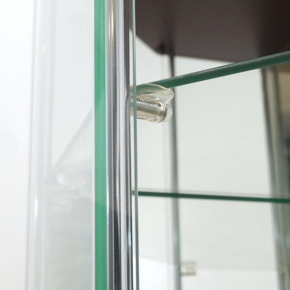 中古ガラスショーケース 直接店舗引取限定 ガラスショーケース 幅730 奥行510 高さ1600