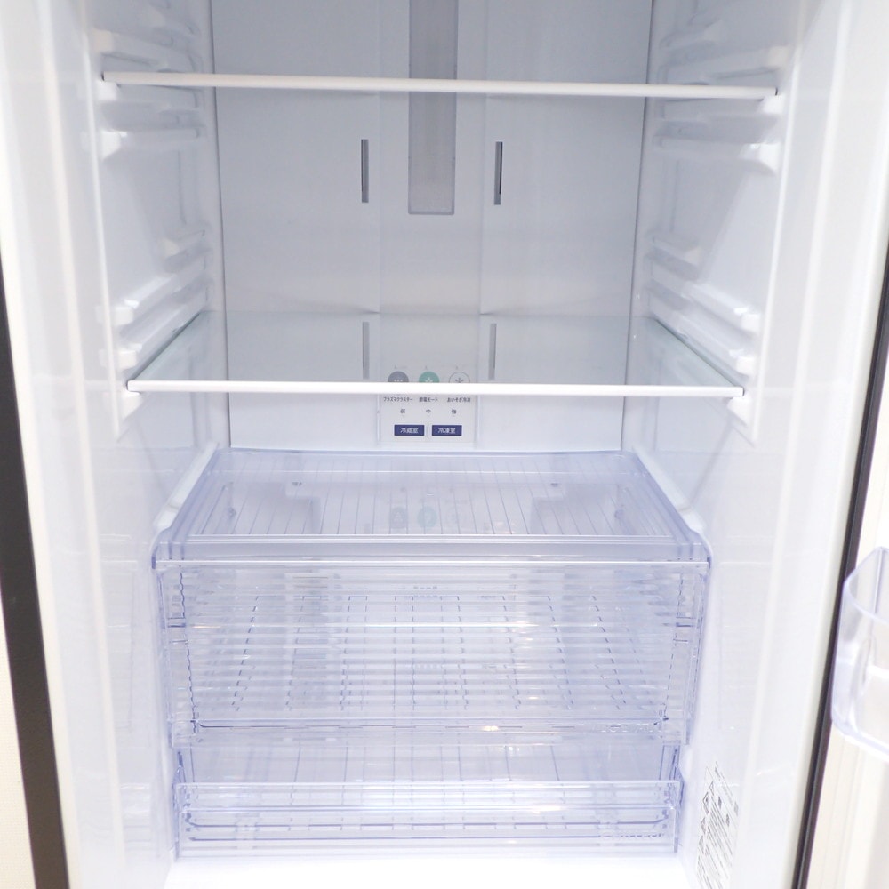 SHARP シャープ 冷凍冷蔵庫 SJ-AK31G-B ブラック 2021年製 310L