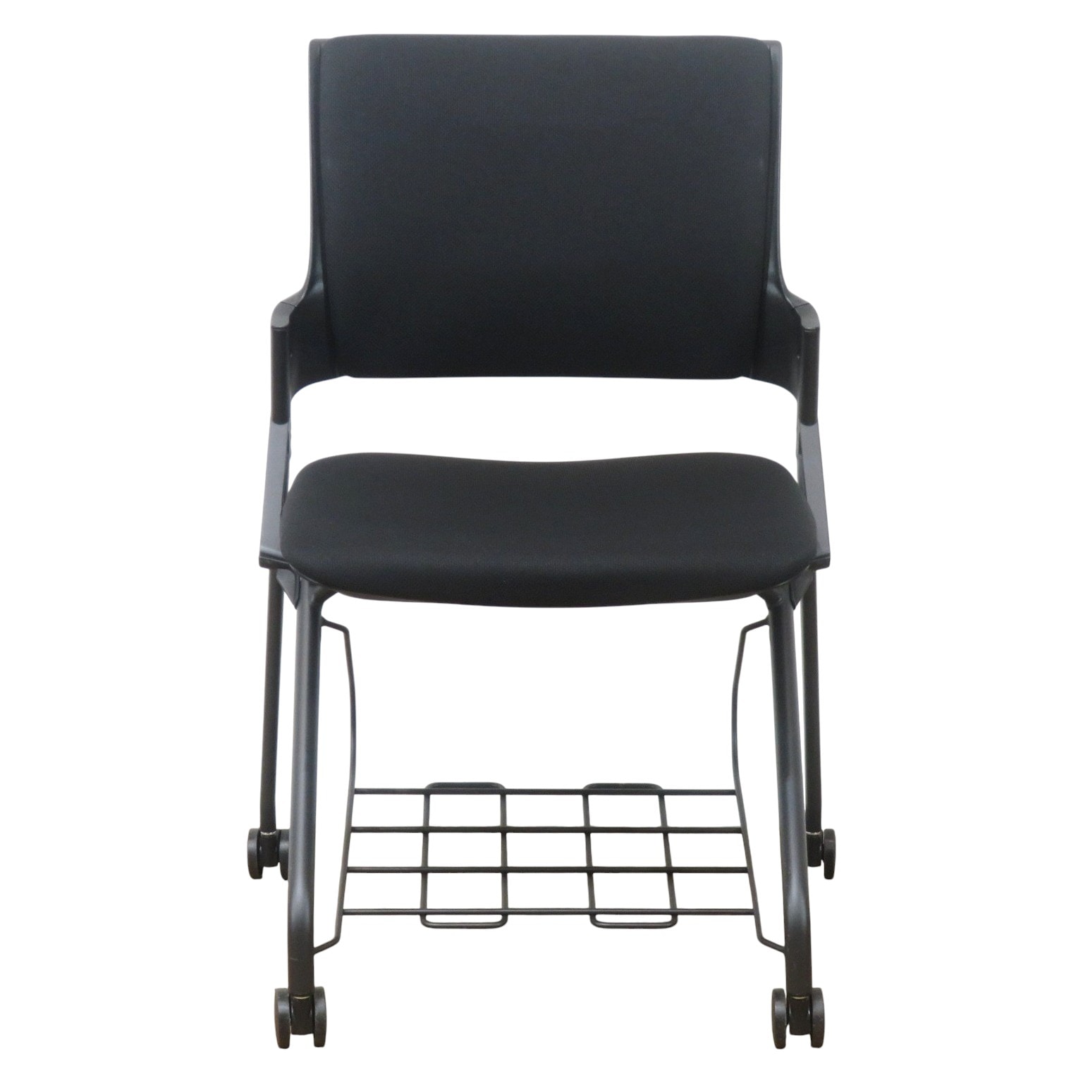 中古】イトーキ ネスティングチェア モノン KLD221PGRT1T1T1 ブラック