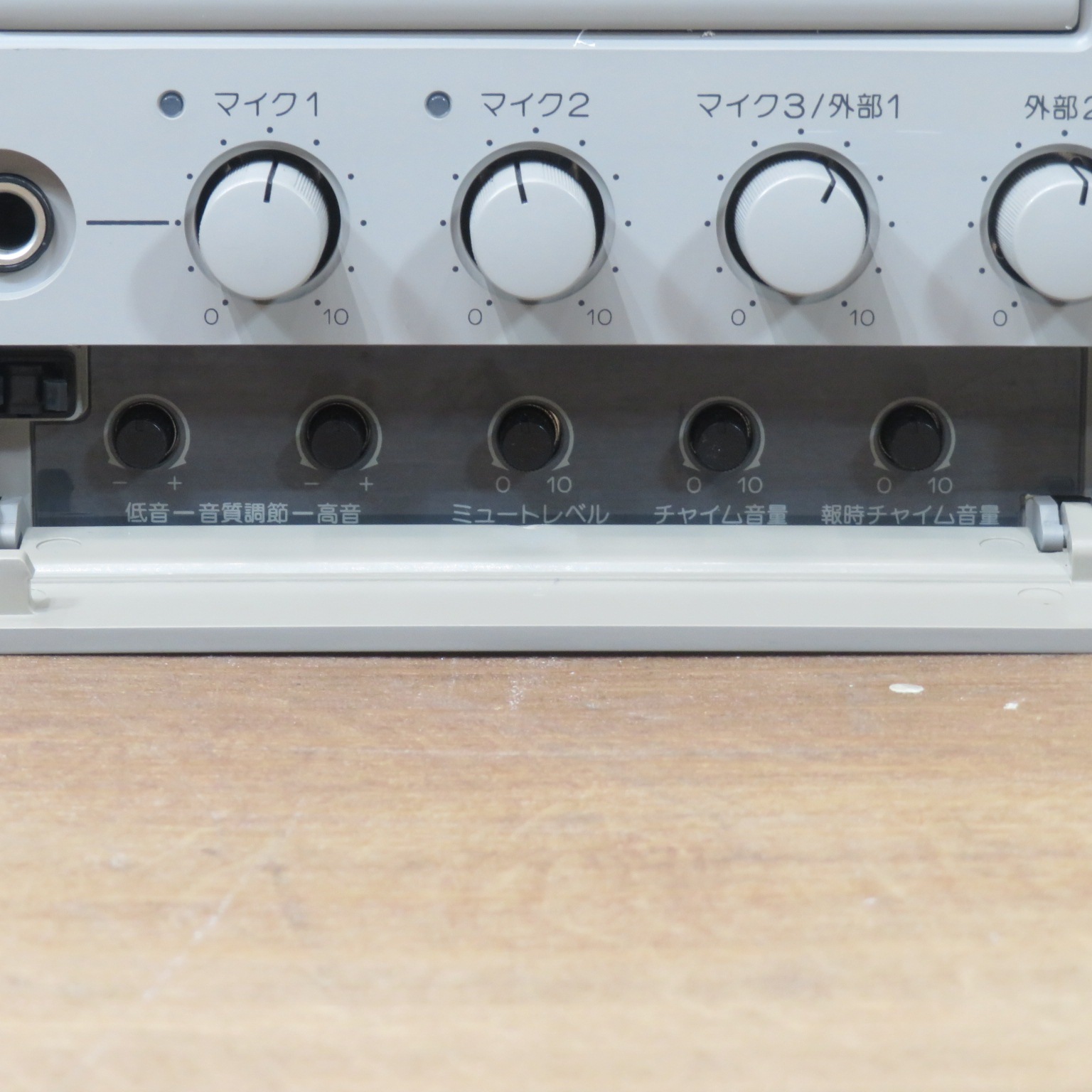中古】ビクター 業務用システムアンプ PA-708 グレー 音声入力