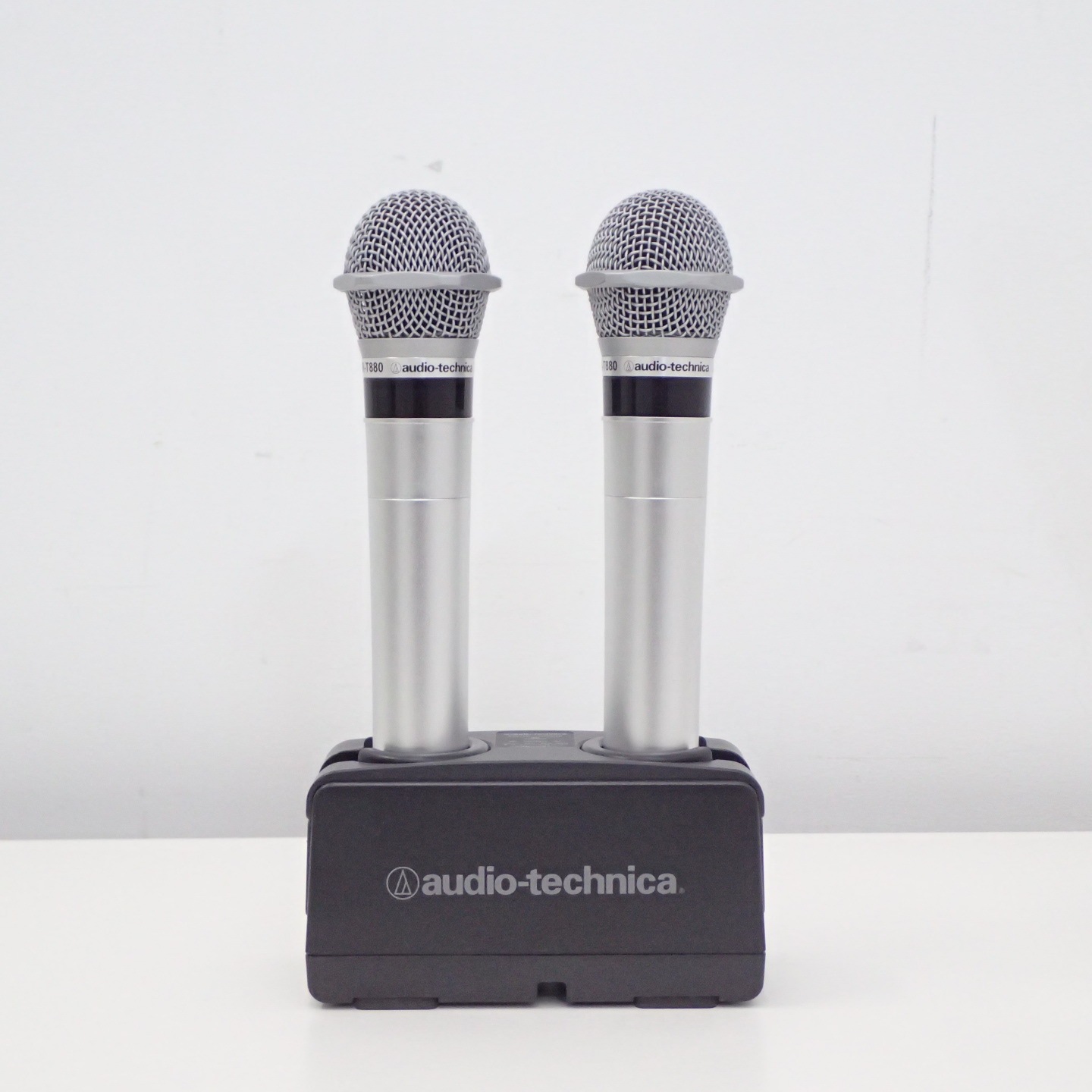 中古】オーディオテクニカ 充電器付きマイクセット ATIR-T880 赤外線