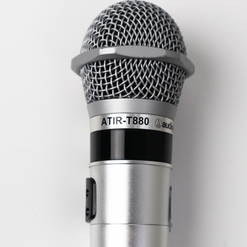 中古】オーディオテクニカ 充電器付きマイクセット ATIR-T880 赤外線
