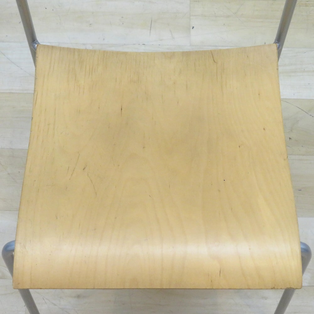 中古】2脚セット ラムホルツ スタッキングチェア キャンパスチェア
