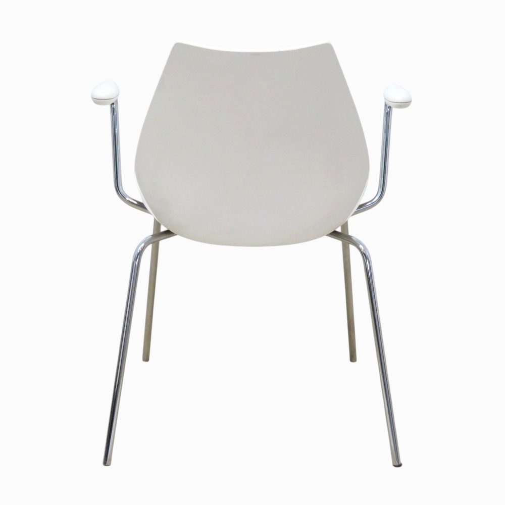 中古】kartell /カルテル ミーティングチェア MAUI ホワイト Vico