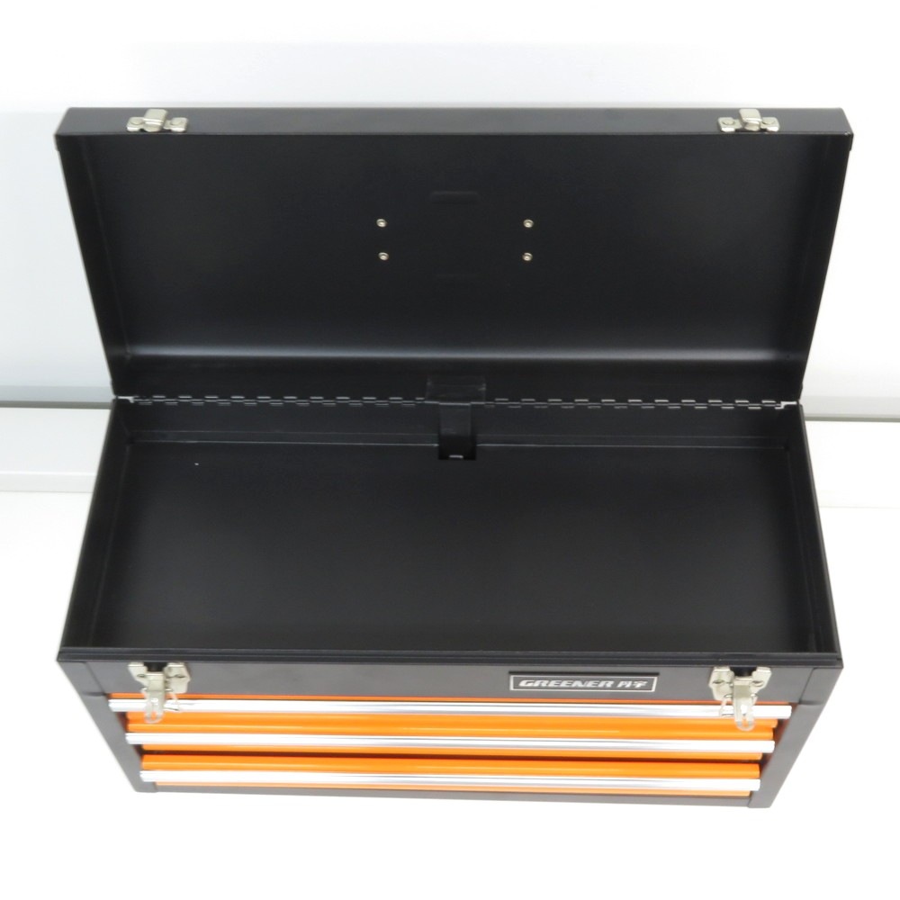 中古】グリーナー 工具箱 ブラック コンパクト ツールボックス 道具箱