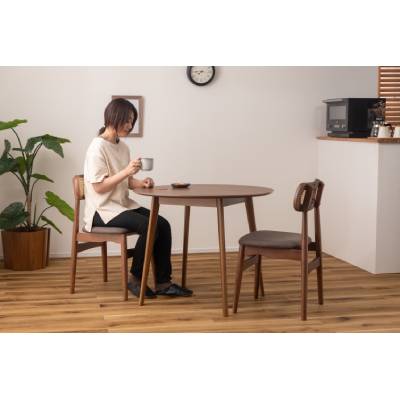 新品】カフェテーブル ラウンド ダイニングテ モダン 北欧 木製 BR002