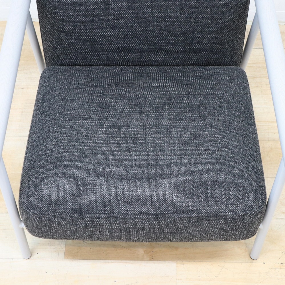 中古】ベラコンテ 1人用ソファ レールラウンジソファ グレー タイス