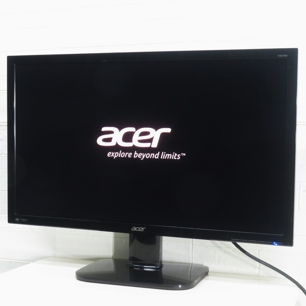 Acer　液晶モニター　KA270H　Abmidx　27インチ　①②　2台セット Amazon.co.jp: Acer モニター ディスプレイ AlphaLine 27インチ