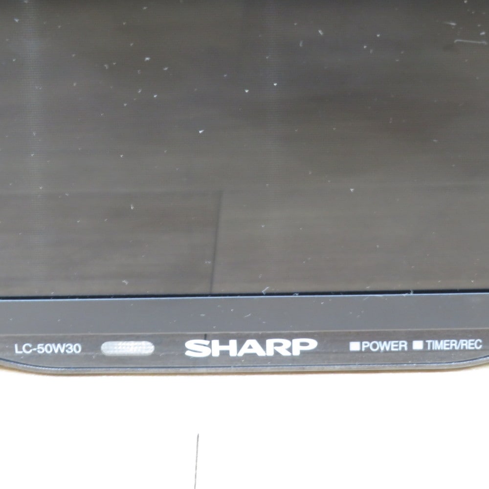 中古】シャープ 液晶テレビ AQUOS LC-50W30 ブラック 50V型 フル