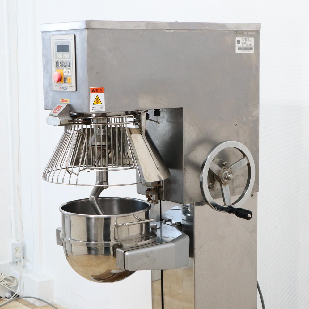中古】愛工舎製作所 縦型ミキサー マイティS MS-20 シルバー 20L