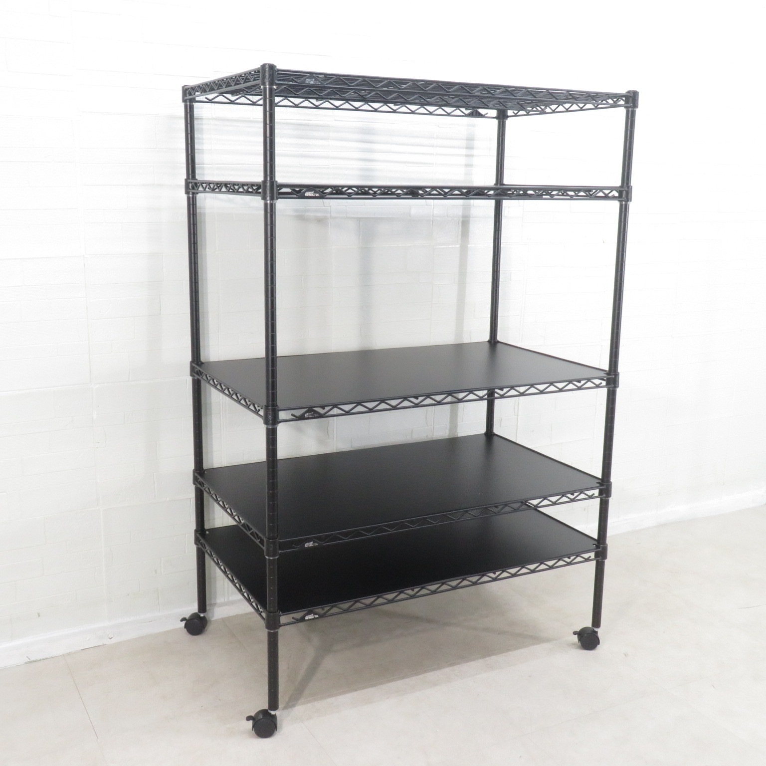 (美品)エレクター スチールラック ブラック エレクター株式会社 ホームエレクター Home ERECTA メタルラック