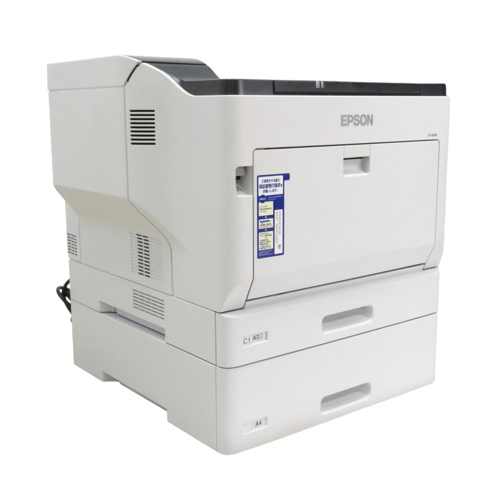 中古】EPSON カラーレーザープリンター LP-S8180 増設カセット1段付