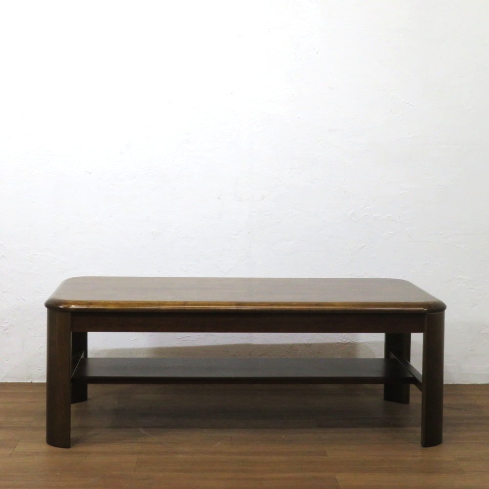 中古】カリモク 応接ソファ4点セット ブラック テーブル ソファセット