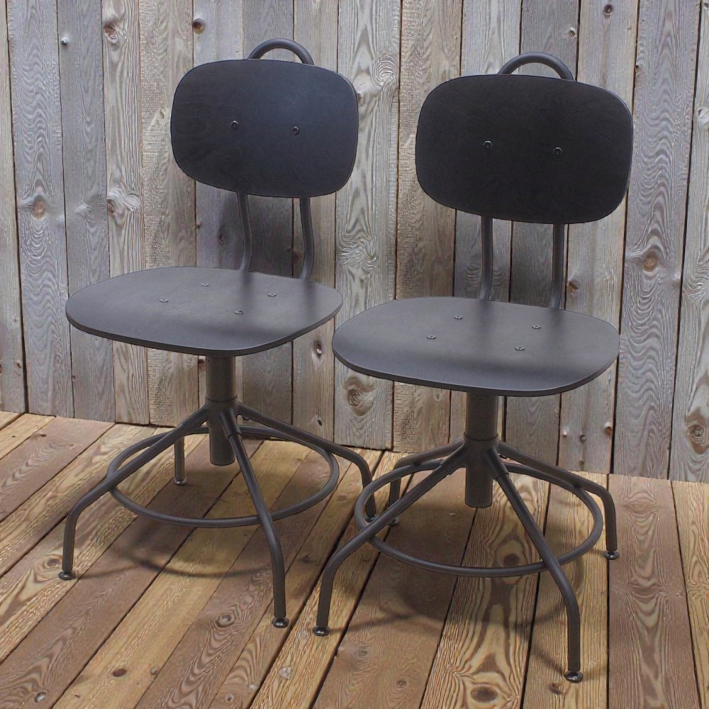 イケア カウンターチェア クッラベリ ブラック ハイスツール