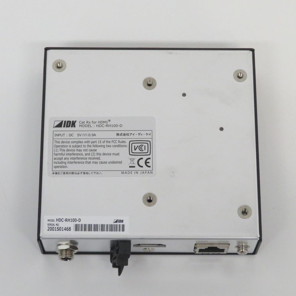 IDK HDMIエクステンダー HDC-TH100-D/RH100-D セット HDC-TH100-D 4K