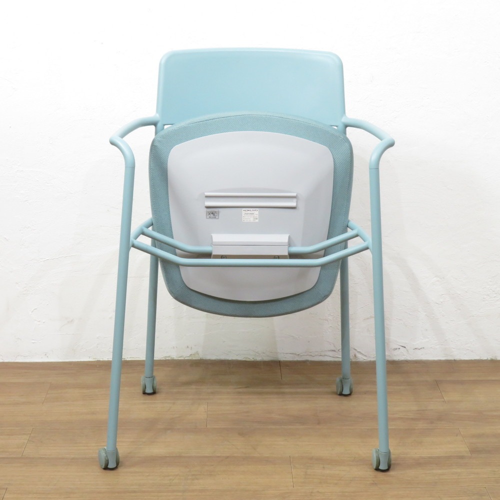 中古】コクヨ ネスティングチェア エニー K01-Z211CU-39G2391 アッシュ