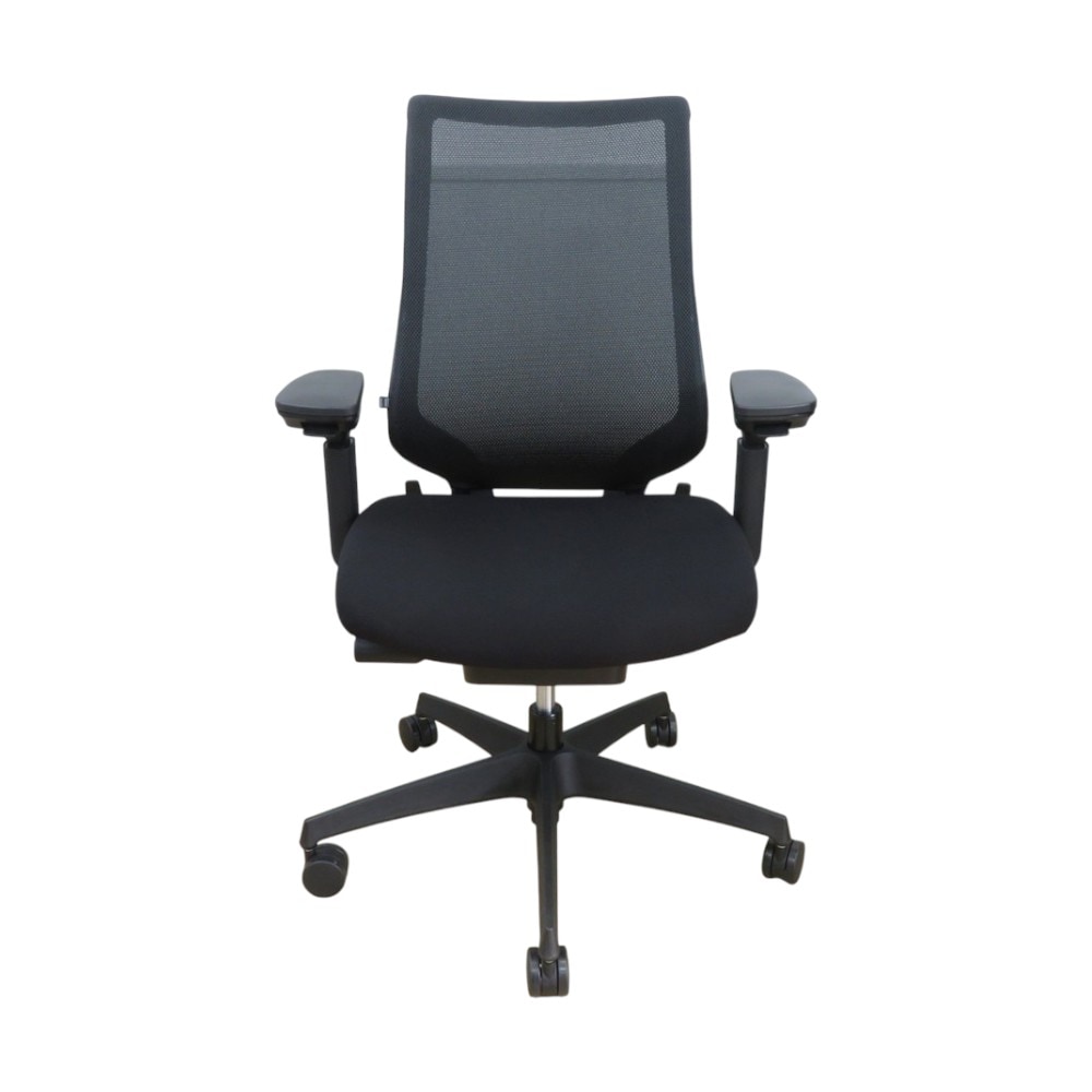 中古/美品】コクヨ 肘付きオフィスチェア デュオラ2 CO8S-20M-BKE6E61
