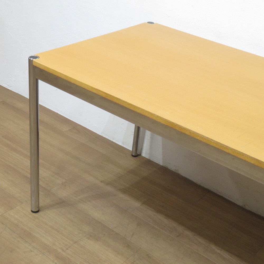 中古】 USM ハラーテーブル ワークテーブル ナチュラル 幅1500mm 奥行