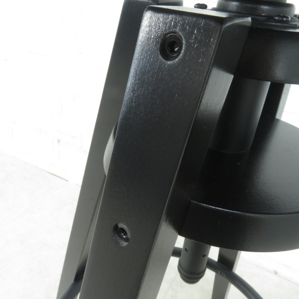 IKEA イケア DALFRED ダルフレッド 木製スツール ブラック 黒