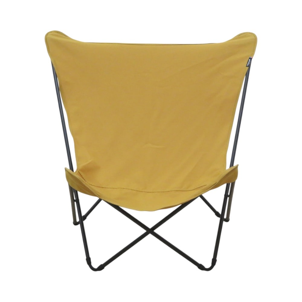 中古】ラフマ POP UP AIR バタフライチェア オレンジイエロー Lafuma