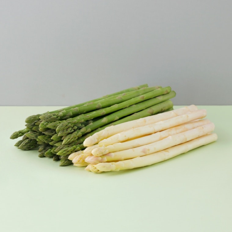 グリーン&ホワイトアスパラセット(L500g/混300g)【2025年販売終了