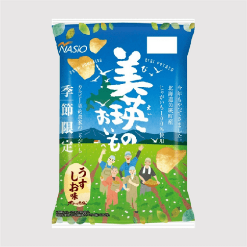 美瑛のおいも うすしお味55gx12袋入【送料込】 商品画像